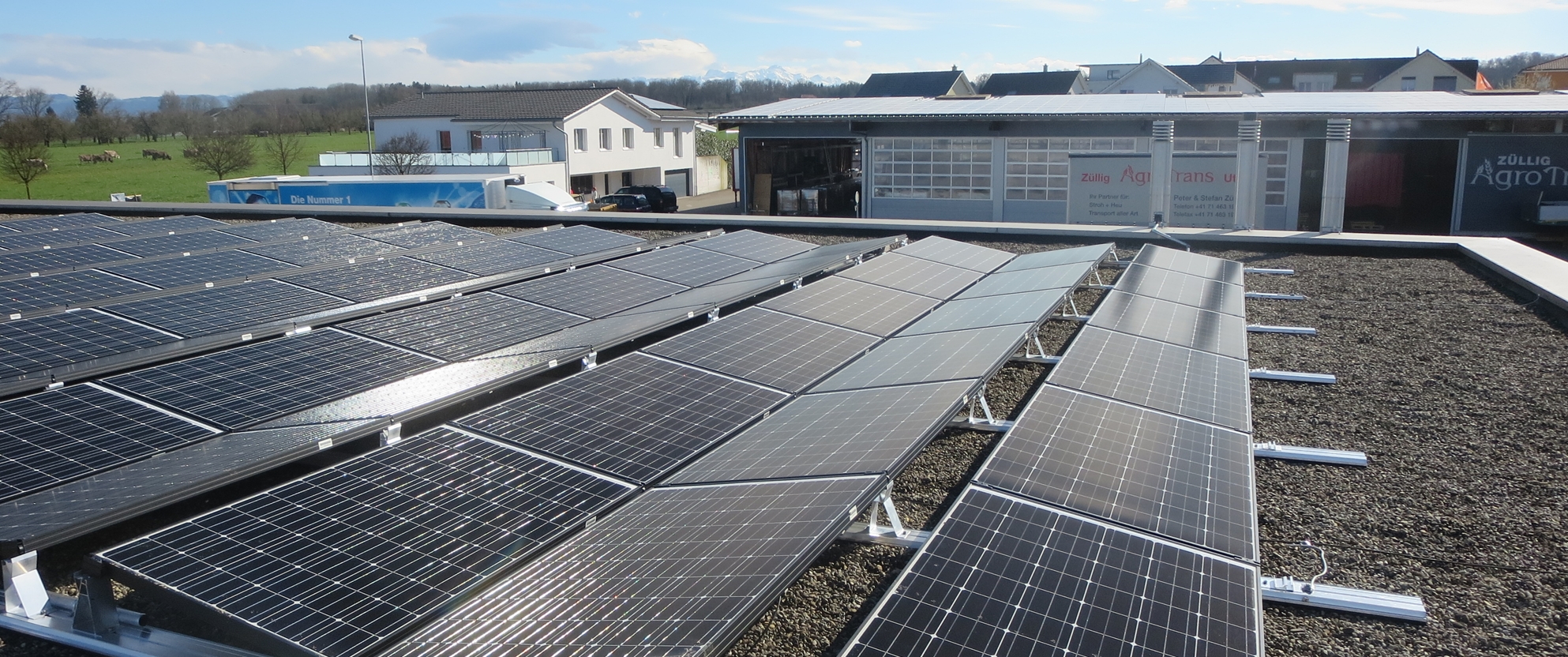 A new photovoltaic installation at VitaPlant